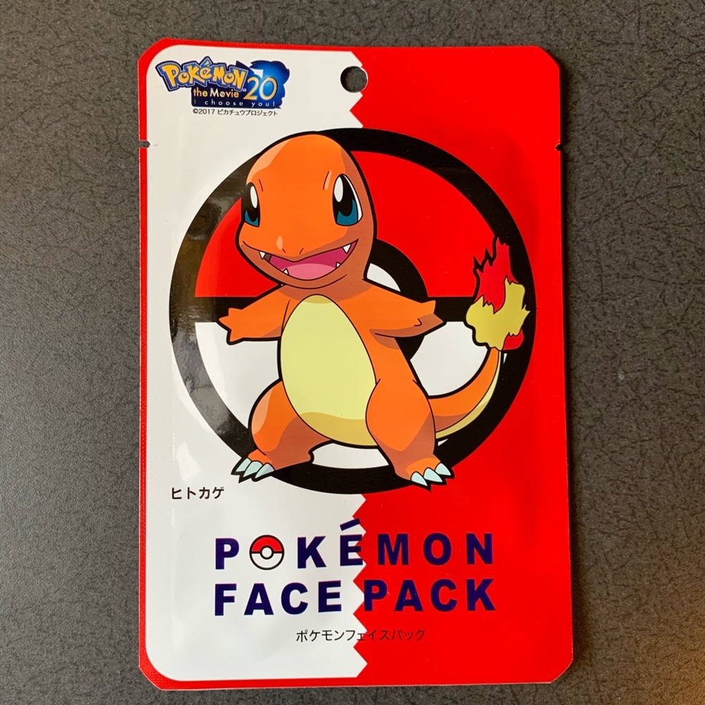 Charmander Pokémon Face Mask